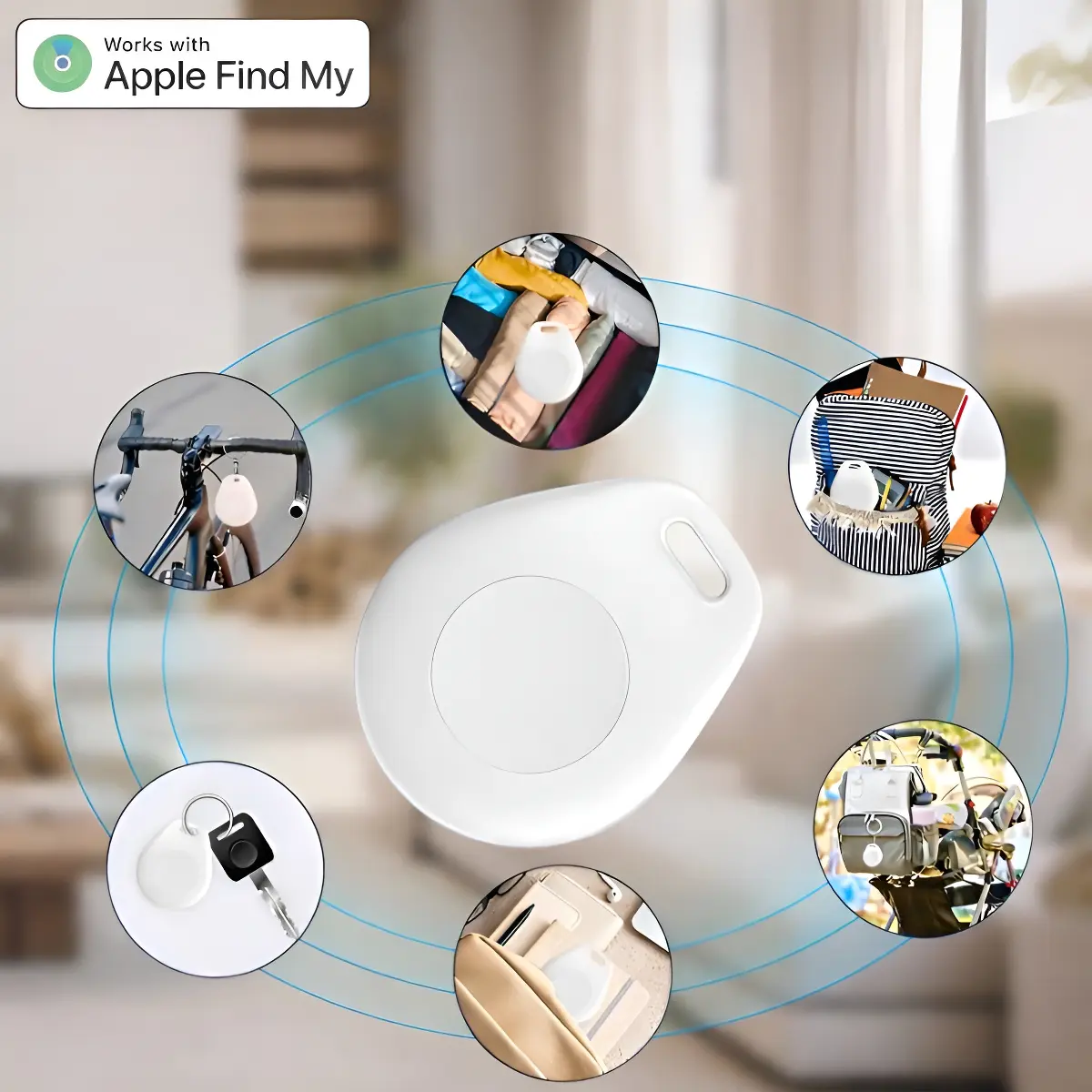 Smart Tag con red Apple Find My
